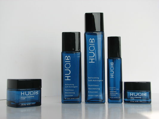 Miniatura di crema di pietra per cosmetici in bottiglie e barattoli di vetro su misura 145ml