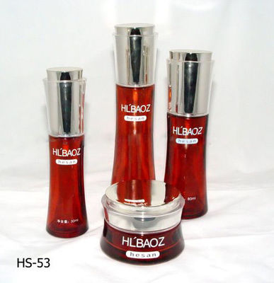 Bottiglia e barattoli di vetro per prodotti cosmetici a emulsione di ghiaccio di pietra 100ML 50ML 30ML